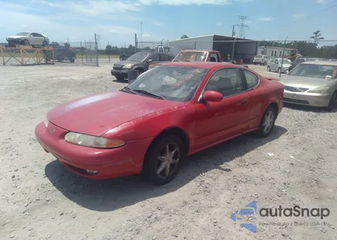 2001 Oldsmobile Alero Gl4 из США, поврежденный, VIN 1G3NL12T91C224524